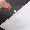 Waterproof PVC Self-Adhesive Stickers DIY-A031-10-2