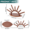 Eye Moon Wood Ring Holder Display RDIS-WH0015-04-2