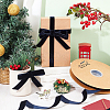 Single Face Velvet Ribbons OCOR-WH0080-14A-01-6