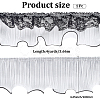 4 Yards Organza Pleated Lace Ribbon OCOR-CY0001-82-2