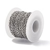Tarnish Resistant 304 Stainless Steel Cable Chains CHS-L017-23B-4