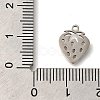 201 Stainless Steel Pendants STAS-R136-01P-02-3