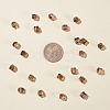 Two Tone Transparent Spray Painted Acrylic Bead X-ACRP-T005-26A-5