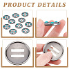 10Pcs Alloy Plastic Buckles FIND-CY0001-90-6
