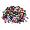 Baking Paint Pearlized Glass Pearl Round Bead Strands HY-Q004-6mm-M-4