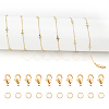 DIY Chain Bracelet Necklace Making Kit DIY-CA0005-37-1