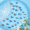 60Pcs 6 Style Brass Bead FIND-GO0001-49-4