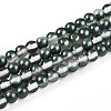 Baking Paint Transparent Glass Beads X1-DGLA-N011-4mm-07-1