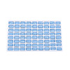 K9 Glass Rhinestone Cabochons MRMJ-N029-22-04-2