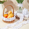 Ruffled Cloth Ribbon DIY-WH0410-37-4