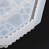 Polygon Jewelry Tray Food Grade Silicone Molds DIY-D074-02-4