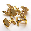 Brass Cufflinks KK-E464-G-1