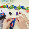 Ethnic Style Polyester Ribbon OCOR-WH0047-38K-3