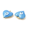 Brass Enamel Pendants KK-E075-03G-4
