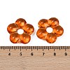 Transparent Glass Beads GLAA-F129-01-4