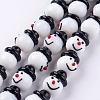 Handmade Lampwork Beads Strands X-LAMP-N068-5-1