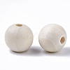 Unfinished Natural Wood Beads X-WOOD-S651-A16mm-LF-2