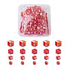 Electroplate Glass Beads Strands EGLA-TA0001-06-1