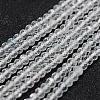 Natural Topaz Crystal Bead Strands G-G663-07-3mm-1