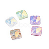 Mocha Effect Square Shape Sew on Rhinestone RGLA-C001-14B-AM-1