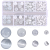 190Pcs 4 Styles Cat Eye Beads GLAA-PA0001-40B-1