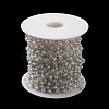 Glass Rondelle Beaded Chains CHS-B004-02P-2