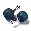 Natural Agate Charms G-Q998-036A-5