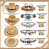 4Pcs 4 Styles Imitation Leather Hat Bands DIY-PH0035-93-5