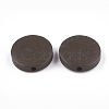 Painted Natural Wood Beads WOOD-S049-02B-01-2