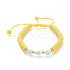 Adjustable Nylon Thread Braided Bead Bracelets BJEW-JB05124-01-1