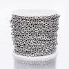 Tarnish Resistant 304 Stainless Steel Cable Chains CHS-H007-04P-2
