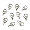 Tarnish Resistant 304 Stainless Steel Lobster Claw Clasps STAS-AB17-5