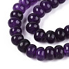 Dyed Natural White Jade Beads Strands X-G-T139-59A-03-3