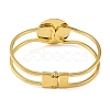 Brass Bangle Making BJEW-K156-01G-3