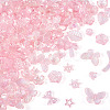 182Pcs 100G Transparent Acrylic Beads OACR-TA0003-66C-3