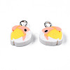 Handmade Polymer Clay Charms CLAY-S096-025-4