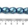 Electroplated Non-Magnetic Synthetic Hematite Beads Strands G-P518-05F-4