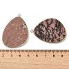 Natural Rhodonite Pendants G-K347-02G-04-3