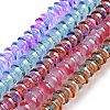 Transparent Glass Beads Strands LAMP-H061-01B-1