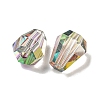 Electroplate Glass Beads EGLA-Z004-03F-2