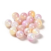 Opaque Acrylic Beads OACR-Z016-01B-08-1