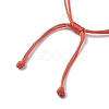 Adjustable Braided Eco-Friendly Korean Waxed Polyester Cord AJEW-JB01202-4