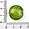 Handmade Silver Foil Glass Beads SLF20mmY-05-3