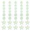 94Pcs 4 Styles Transparent Acrylic Beads TACR-TA0001-84-1