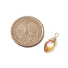 Copper Wired Glass Pendants PALLOY-JF02621-02-3