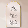 Waterproof Reflective Plastic Mirror Stickers DIY-WH0668-002-1