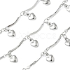 304 Stainless Steel Bar Link Chains CHS-G043-07B-P-1
