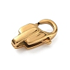 304 Stainless Steel Lobster Claw Clasps STAS-C148-03A-G-2