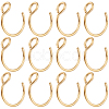 30Pcs 304 Stainless Steel Clip on Nose Ring Findings STAS-BBC0003-95G-1