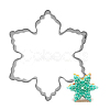 Tarnish Resistant 304 Stainless Steel Christmas Cookie Cutters DIY-E012-86-1